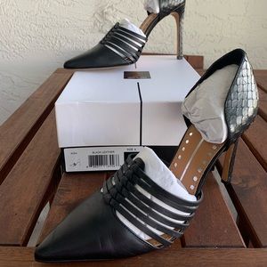 Stylish black shoes